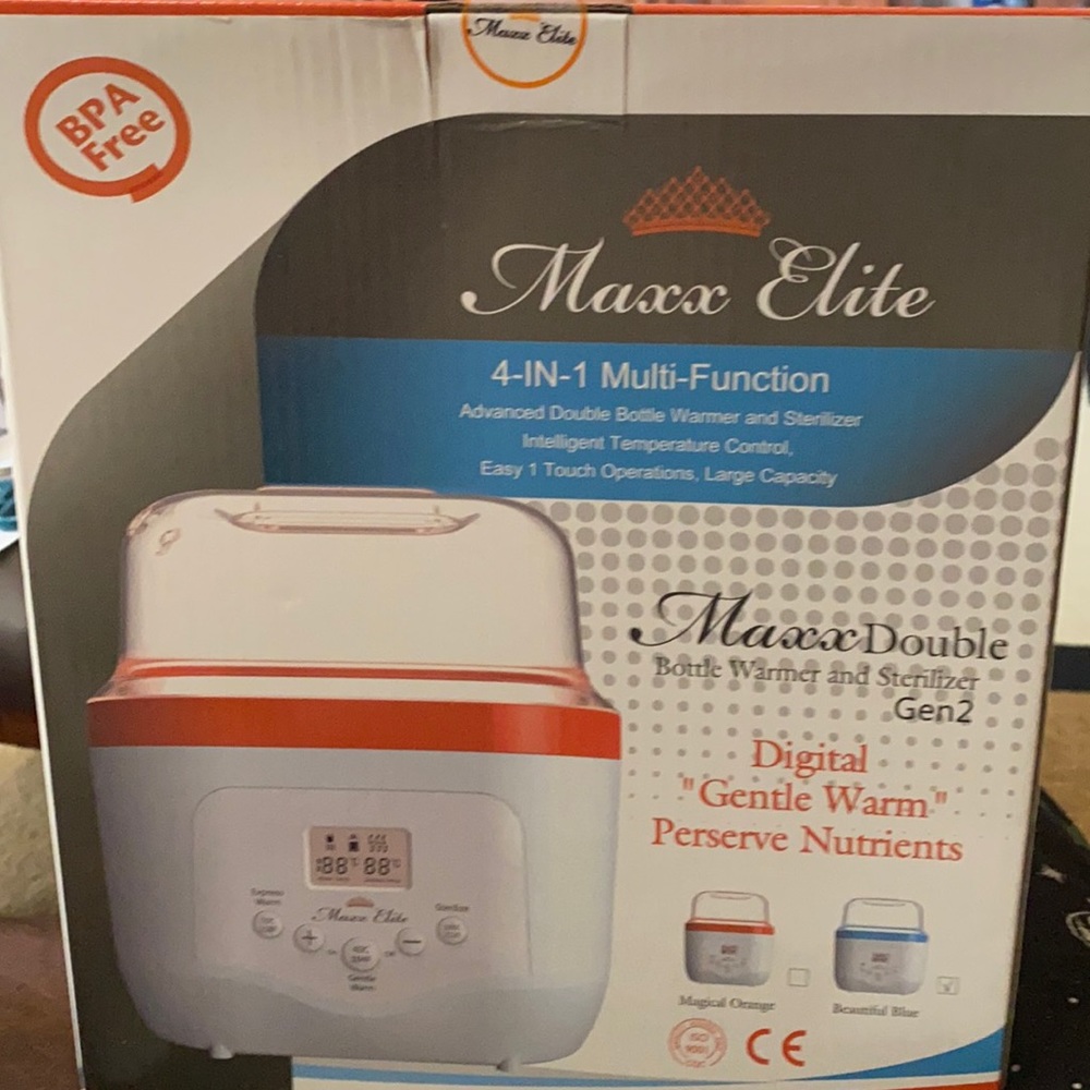 Bottle warmer and sterilizer